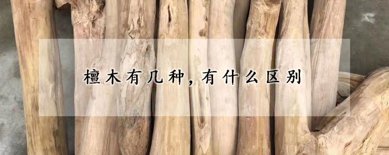 檀木有几种,有什么区别