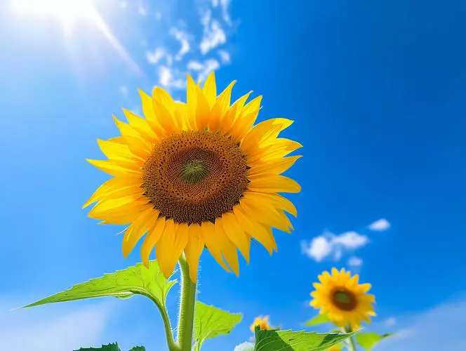 向日葵花语寓意及唯美图片欣赏